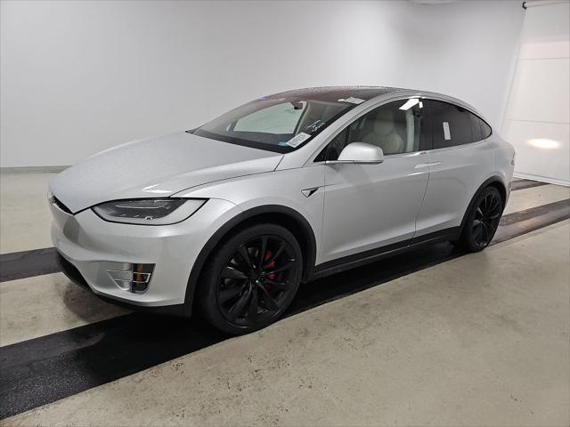 used 2017 Tesla Model X car, priced at $33,799