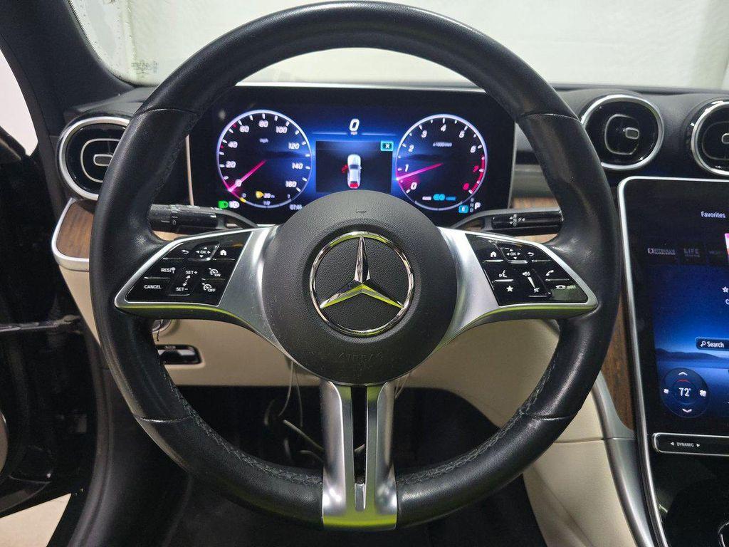 used 2022 Mercedes-Benz C-Class car, priced at $31,399