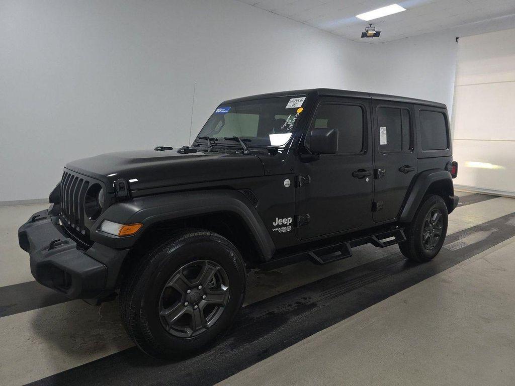 used 2021 Jeep Wrangler Unlimited car, priced at $32,599
