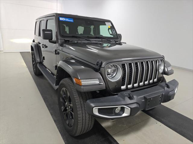 used 2021 Jeep Wrangler Unlimited 4xe car, priced at $33,499