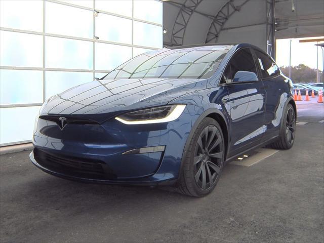 used 2022 Tesla Model X car, priced at $55,599