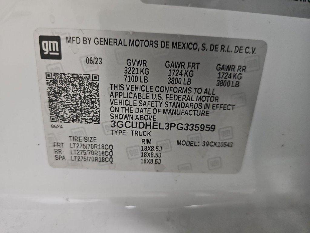 used 2023 Chevrolet Silverado 1500 car, priced at $59,499