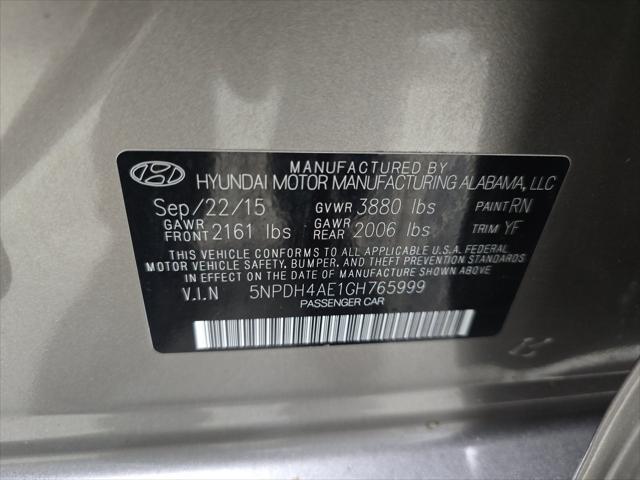 used 2016 Hyundai Elantra car, priced at $8,499
