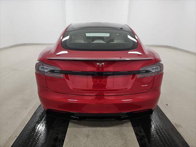 used 2021 Tesla Model S car, priced at $55,499