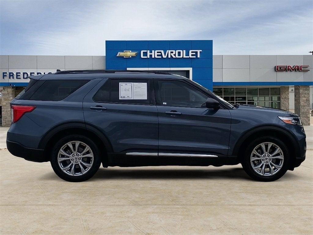 used 2021 Ford Explorer car, priced at $24,679