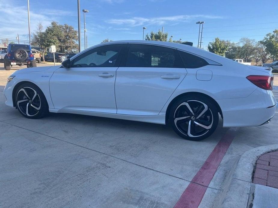 used 2022 Honda Accord Hybrid car, priced at $25,500