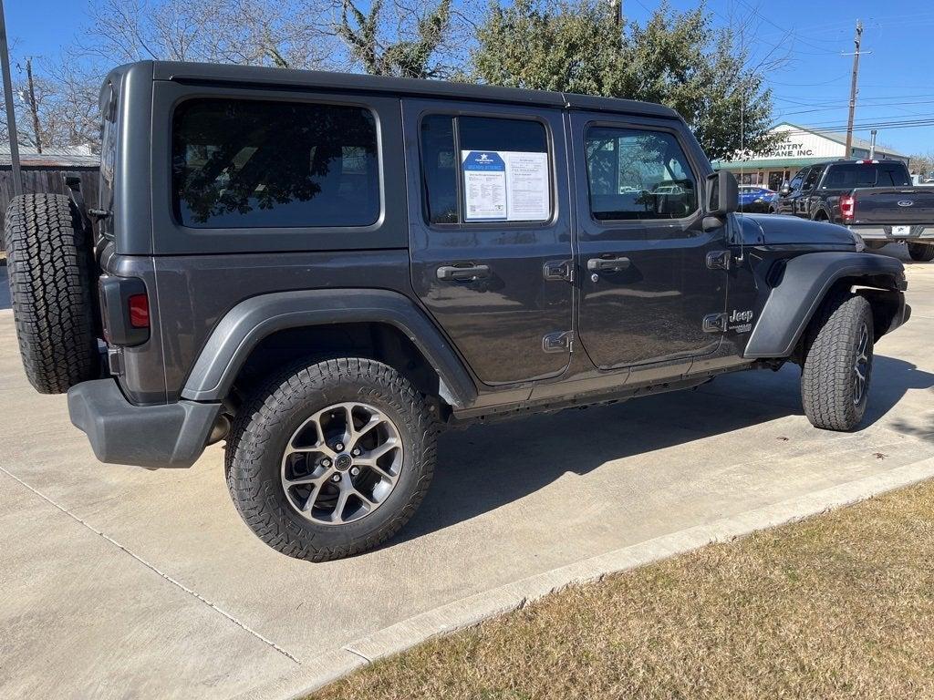 used 2019 Jeep Wrangler Unlimited car, priced at $26,579