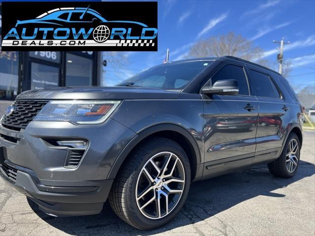 used 2018 Ford Explorer car, priced at $16,911