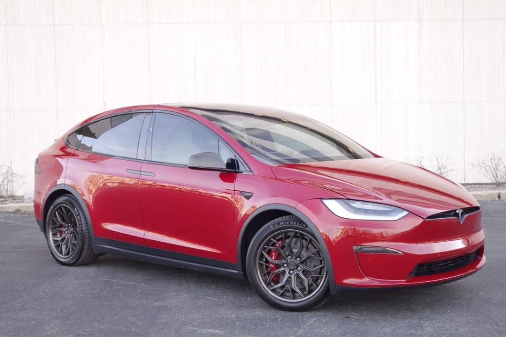 used 2022 Tesla Model X car, priced at $73,500