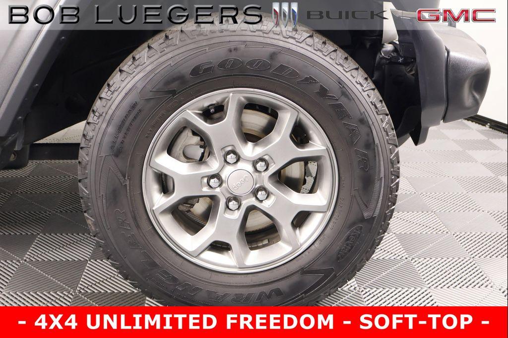 used 2020 Jeep Wrangler Unlimited car, priced at $22,989