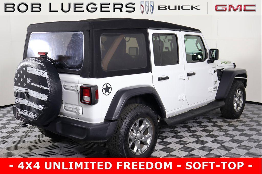used 2020 Jeep Wrangler Unlimited car, priced at $22,989