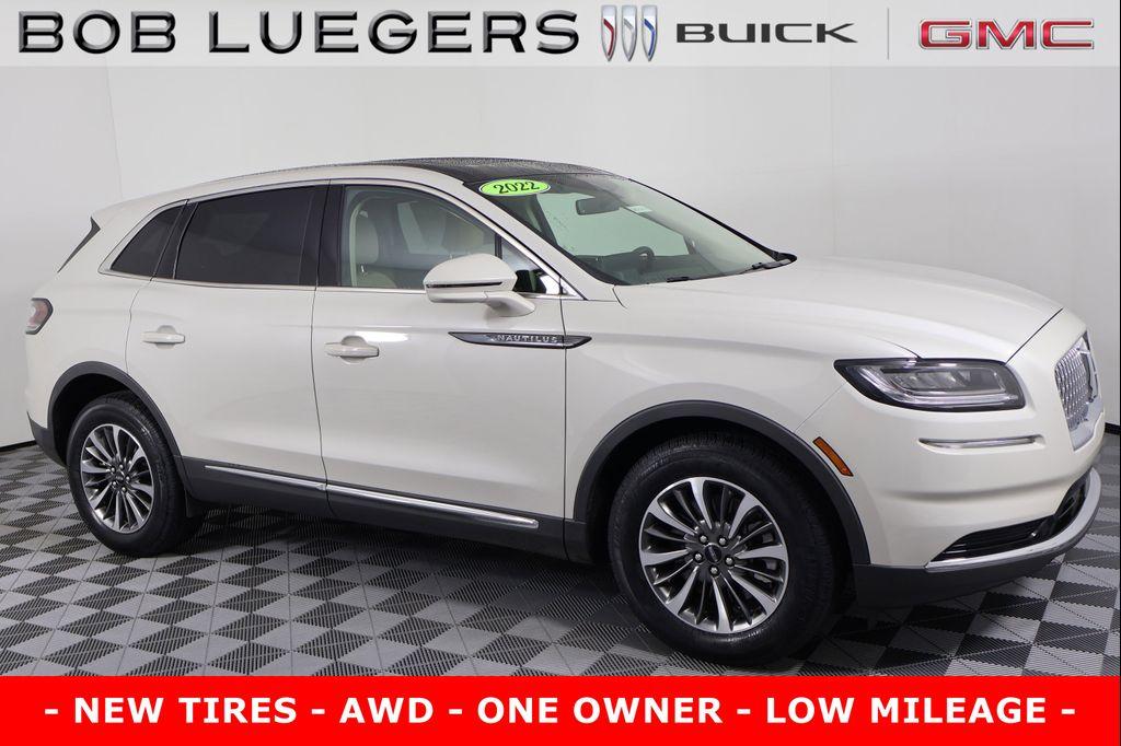 used 2022 Lincoln Nautilus car, priced at $35,944