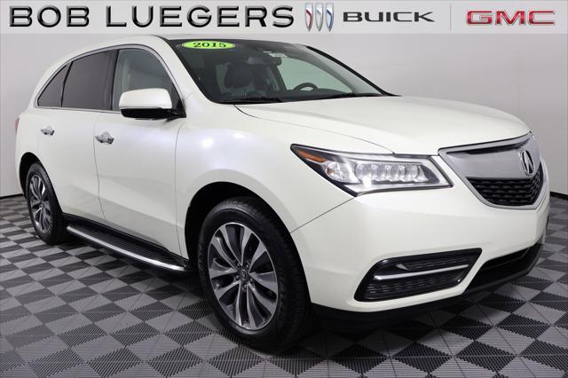 used 2015 Acura MDX car, priced at $18,498