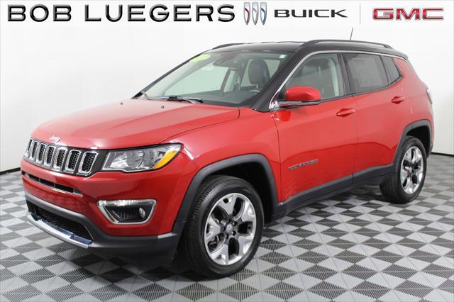 used 2021 Jeep Compass car, priced at $23,965