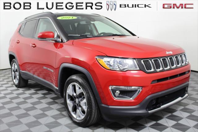 used 2021 Jeep Compass car, priced at $23,965