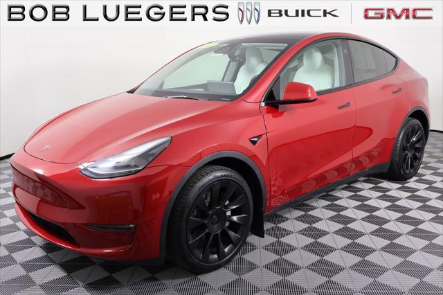 used 2023 Tesla Model Y car, priced at $34,989