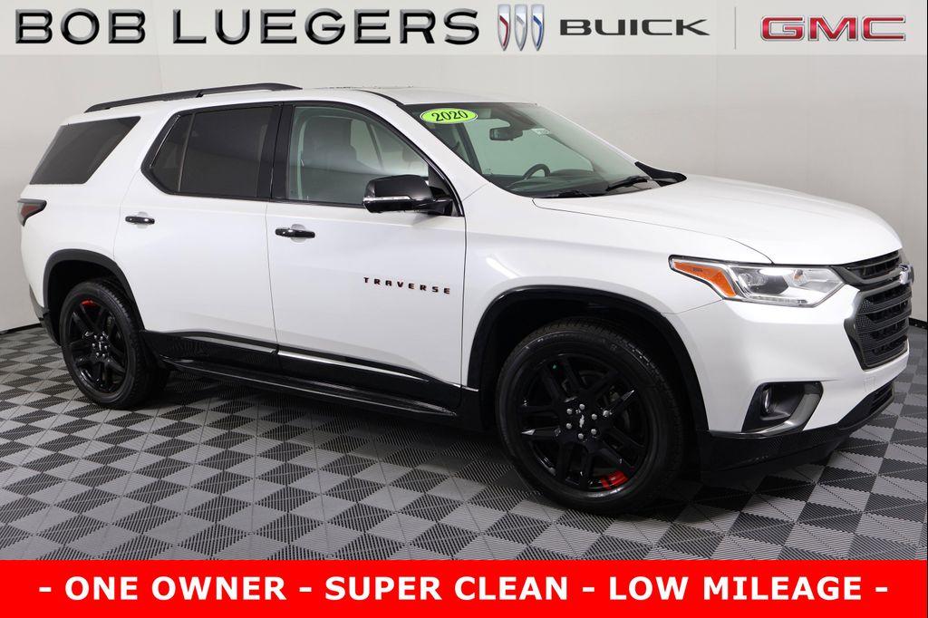 used 2020 Chevrolet Traverse car, priced at $34,988