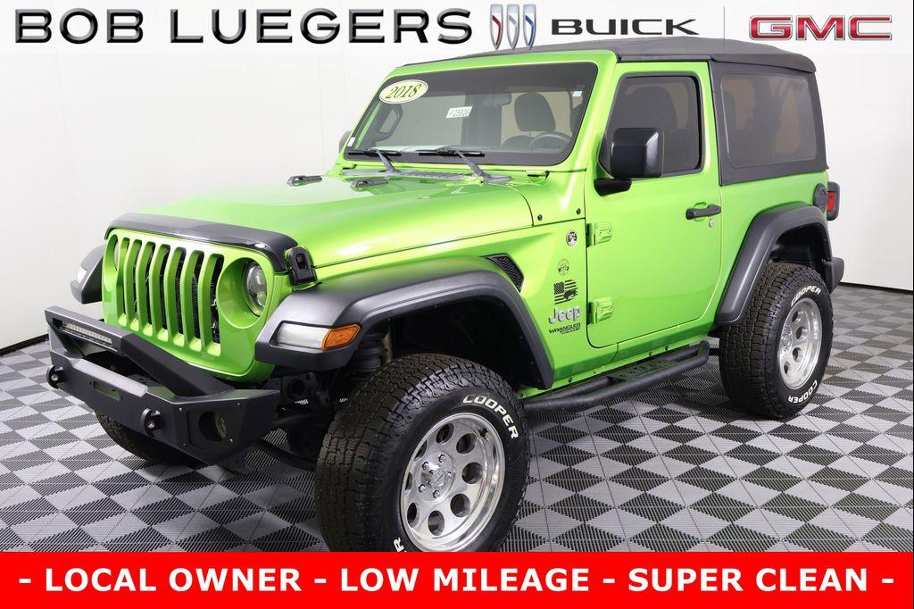 used 2018 Jeep Wrangler car, priced at $21,989