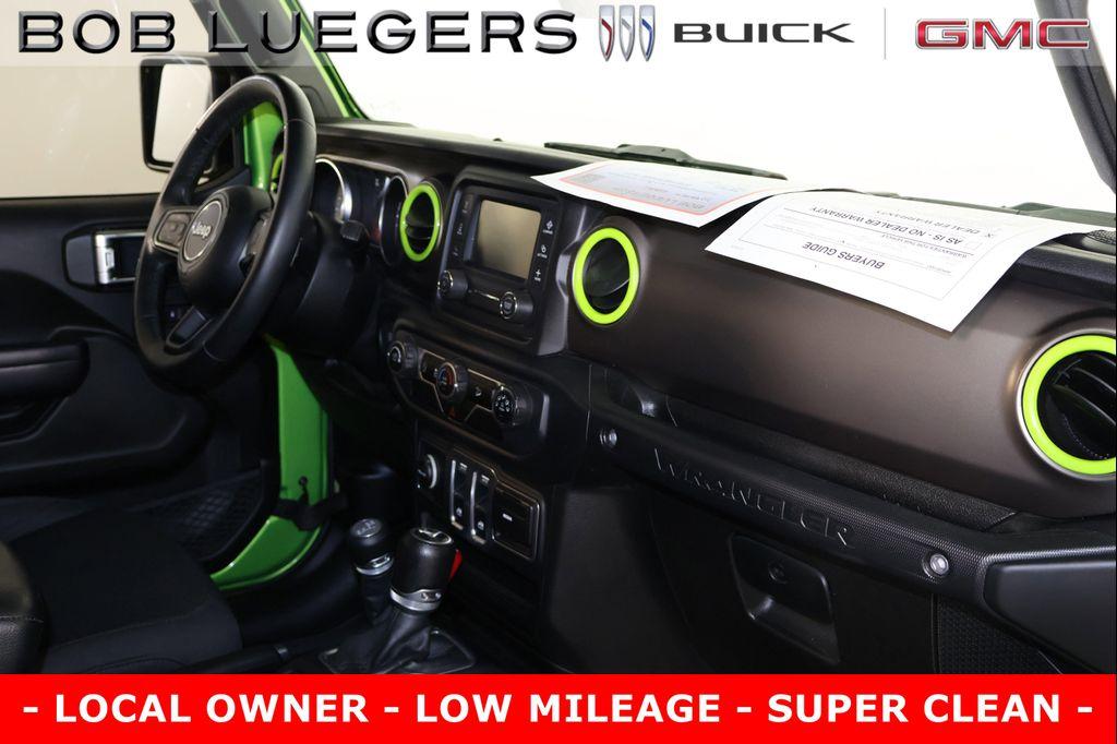 used 2018 Jeep Wrangler car, priced at $21,989