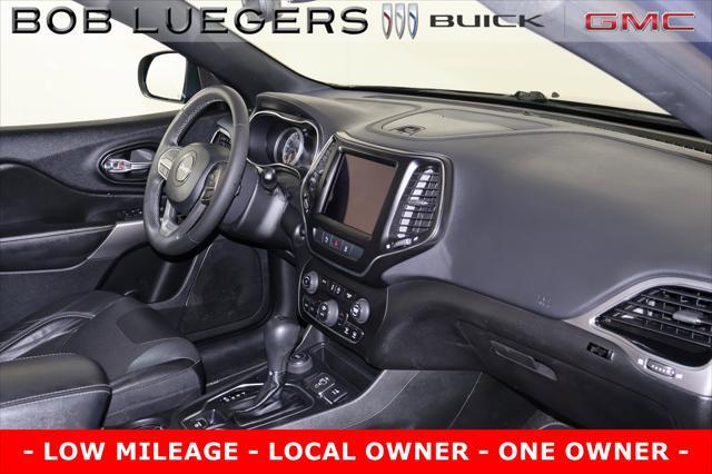 used 2021 Jeep Cherokee car, priced at $23,456