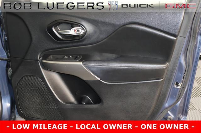 used 2021 Jeep Cherokee car, priced at $23,456