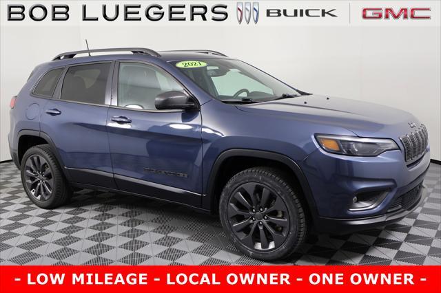 used 2021 Jeep Cherokee car, priced at $23,456