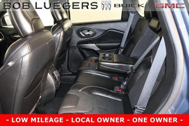 used 2021 Jeep Cherokee car, priced at $23,456