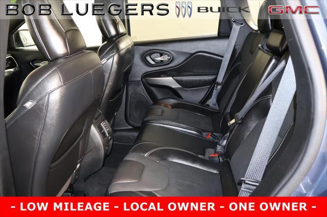 used 2021 Jeep Cherokee car, priced at $23,456