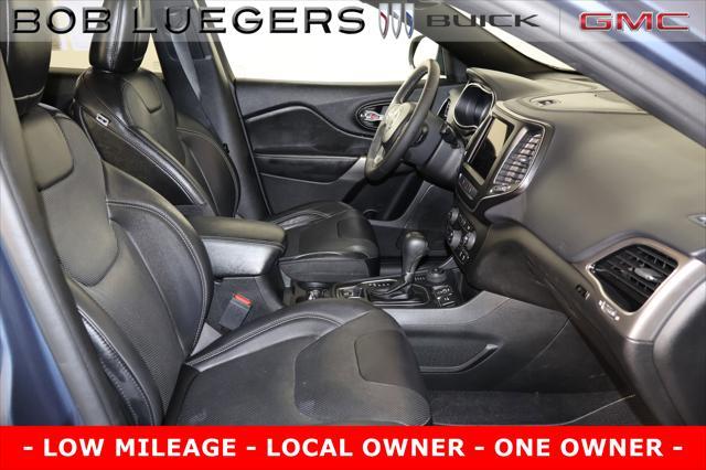 used 2021 Jeep Cherokee car, priced at $23,456