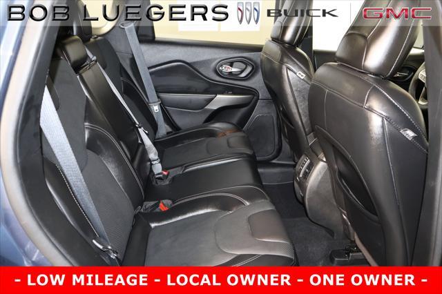 used 2021 Jeep Cherokee car, priced at $23,456