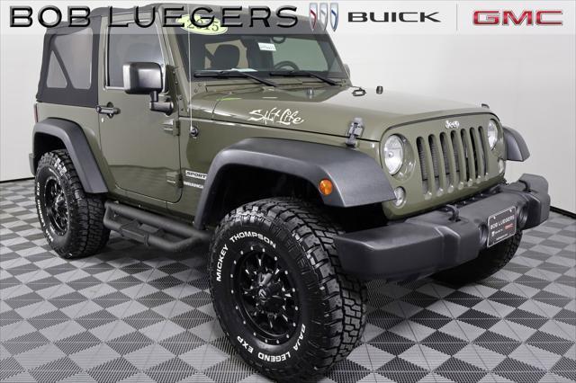 used 2015 Jeep Wrangler car, priced at $21,989