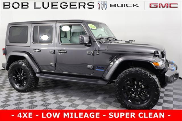 used 2021 Jeep Wrangler Unlimited 4xe car, priced at $35,965