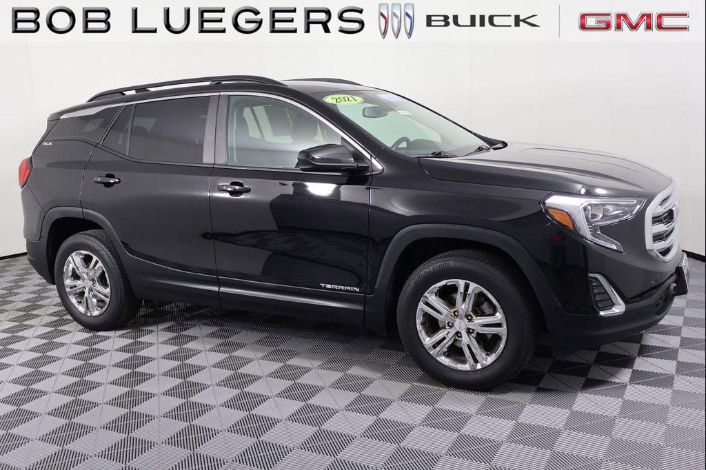 used 2021 GMC Terrain car, priced at $25,988