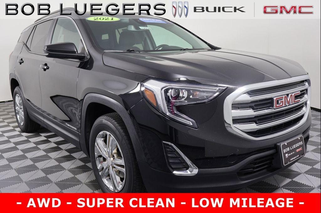 used 2021 GMC Terrain car, priced at $25,988