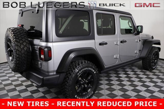 used 2021 Jeep Wrangler Unlimited car, priced at $32,488