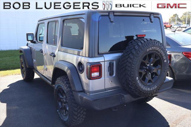 used 2021 Jeep Wrangler Unlimited car, priced at $34,588