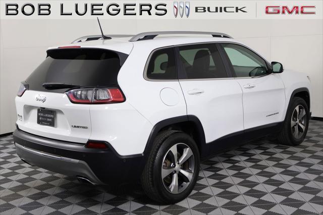 used 2021 Jeep Cherokee car, priced at $25,459