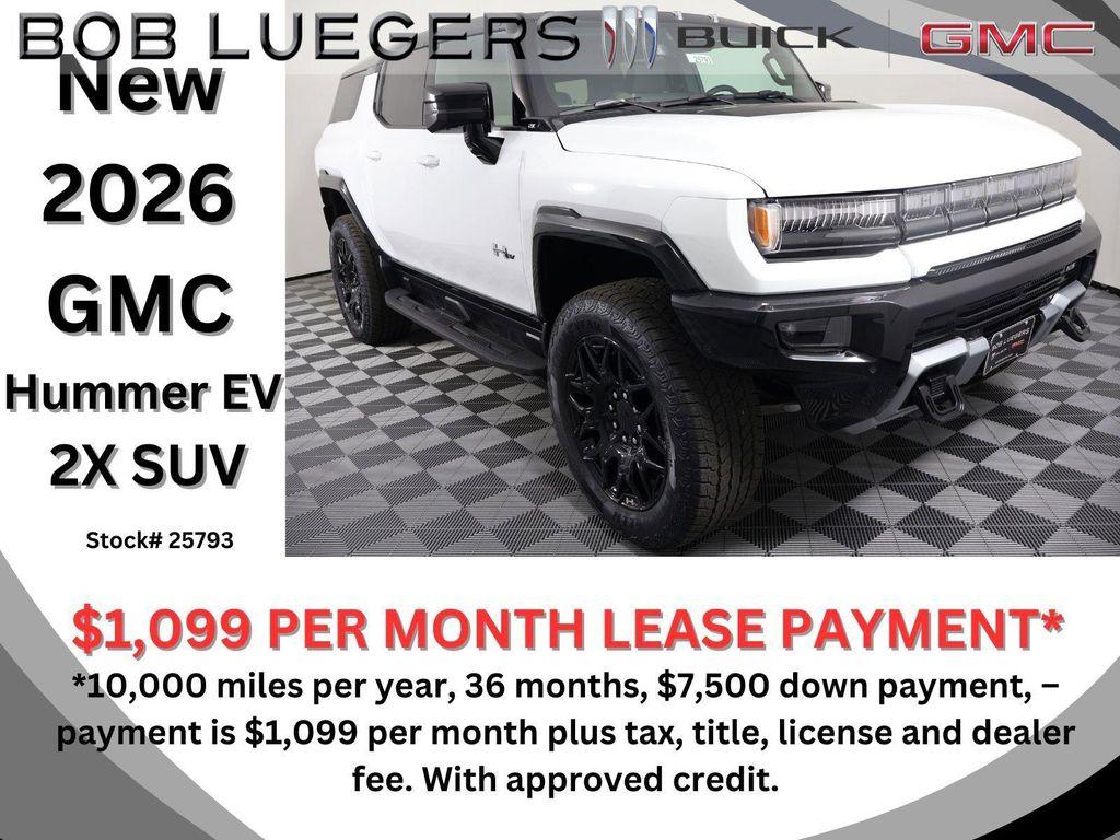 new 2026 GMC HUMMER EV SUV car, priced at $95,000