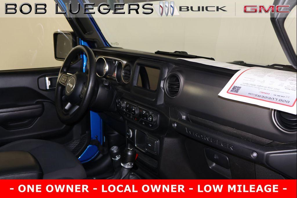 used 2022 Jeep Wrangler car, priced at $28,965