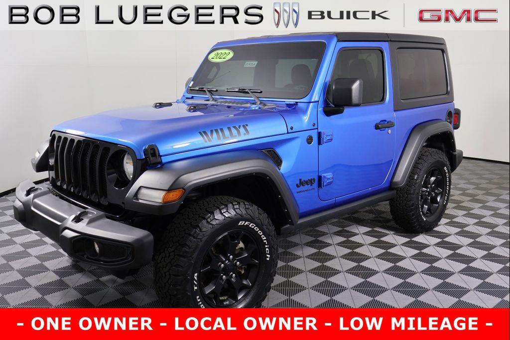 used 2022 Jeep Wrangler car, priced at $28,965