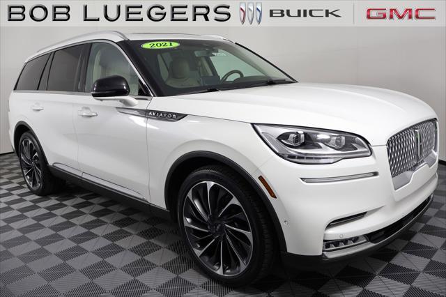 used 2021 Lincoln Aviator car, priced at $41,988