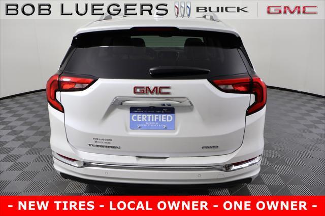used 2021 GMC Terrain car, priced at $31,565