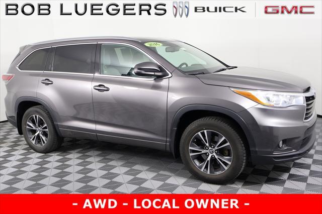 used 2016 Toyota Highlander car, priced at $19,984