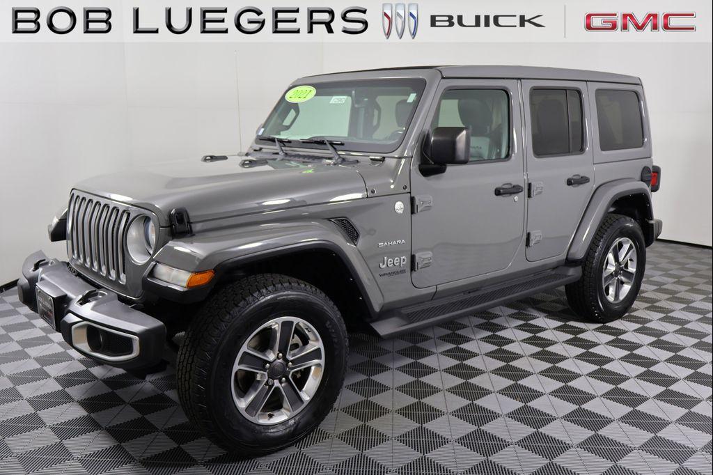 used 2021 Jeep Wrangler Unlimited car, priced at $33,944