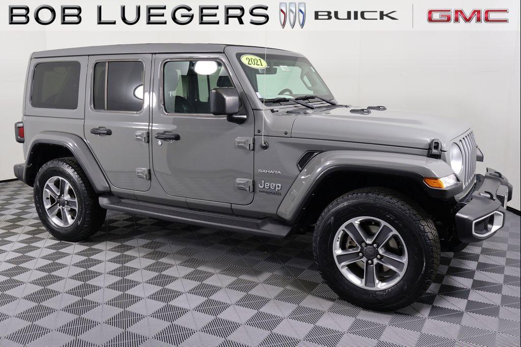 used 2021 Jeep Wrangler Unlimited car, priced at $33,944
