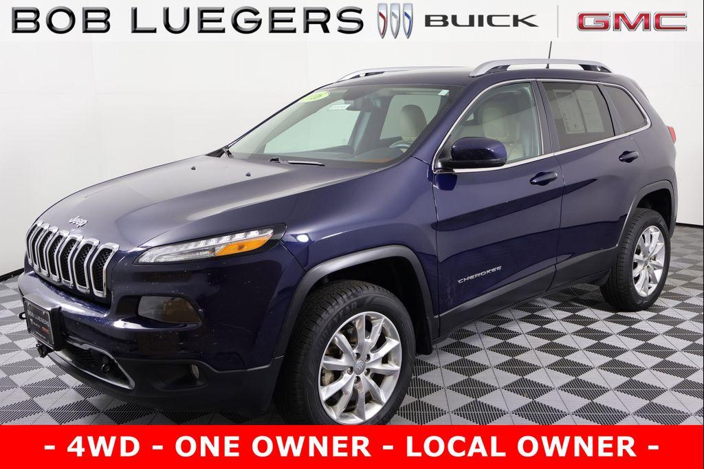 used 2016 Jeep Cherokee car, priced at $11,989
