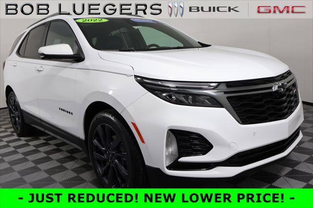 used 2022 Chevrolet Equinox car, priced at $27,498