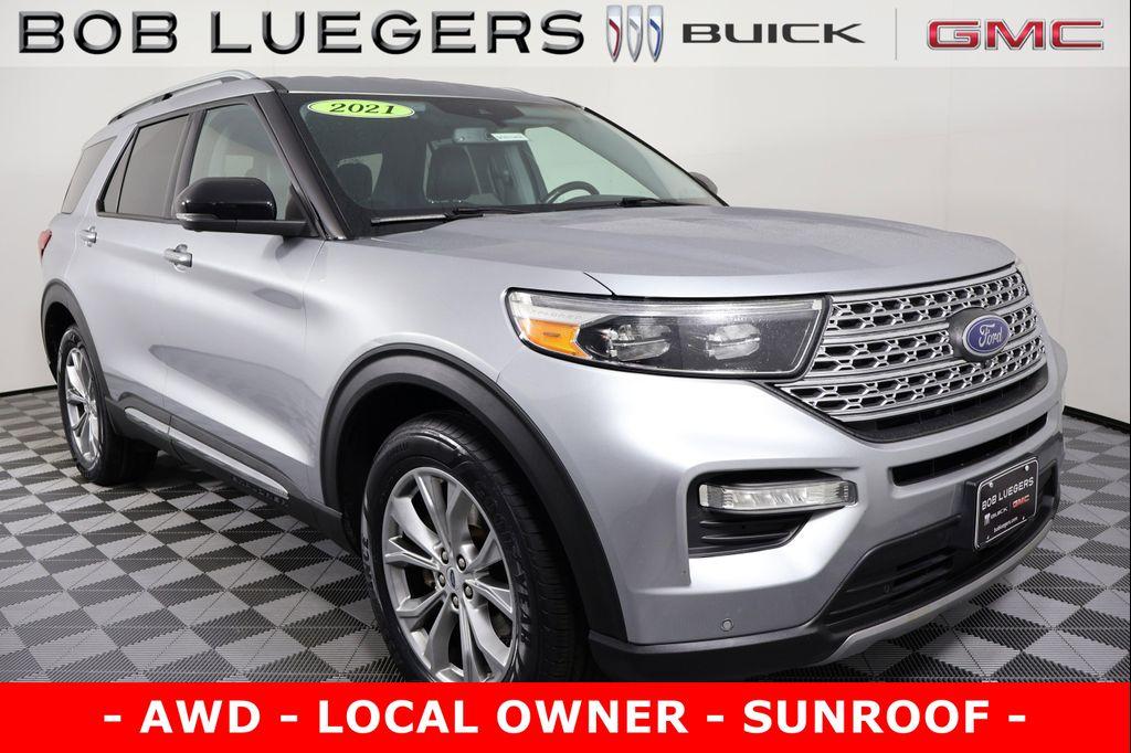 used 2021 Ford Explorer car, priced at $23,965