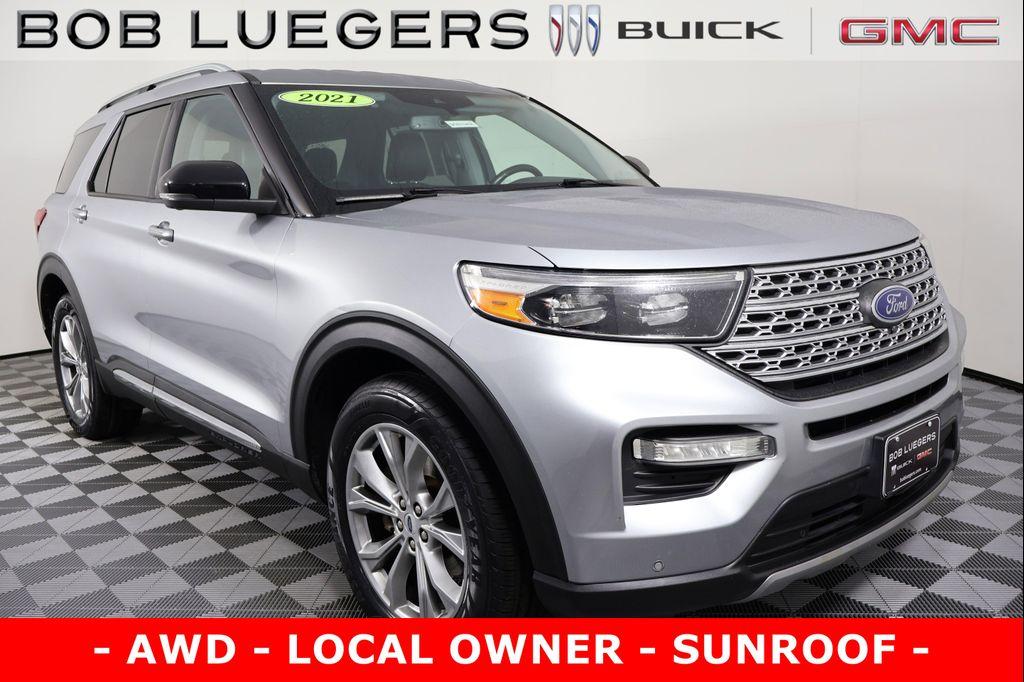 used 2021 Ford Explorer car, priced at $23,965