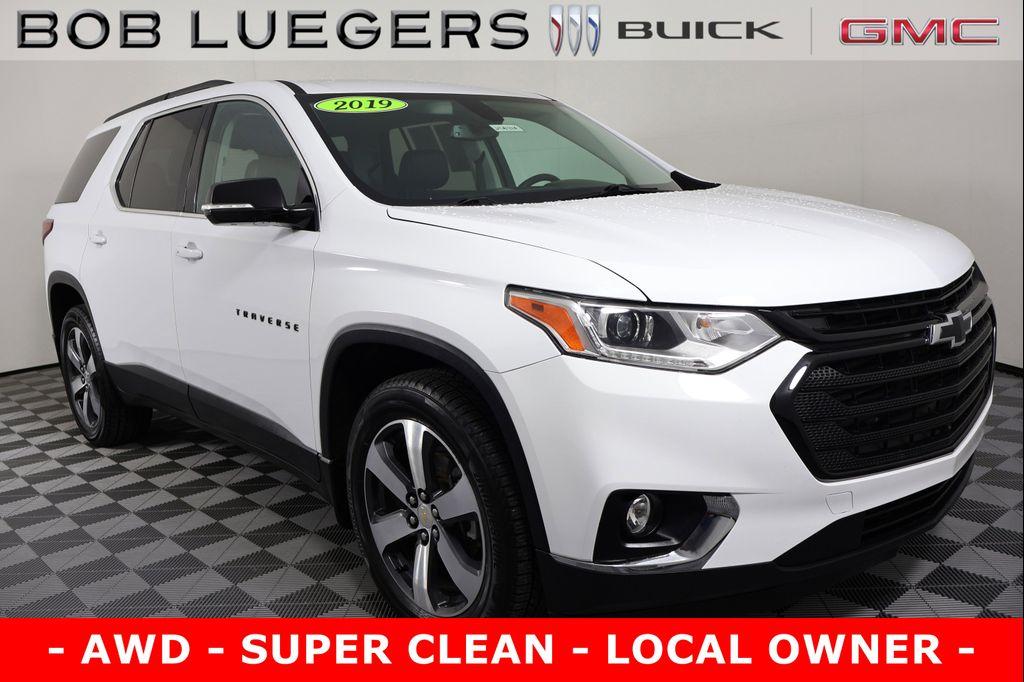 used 2019 Chevrolet Traverse car, priced at $19,989